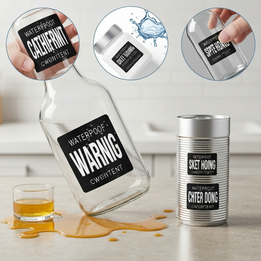 Vattentäta etiketter
